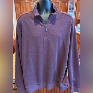 Tommy Bahama Men's quarter  Zip pullover